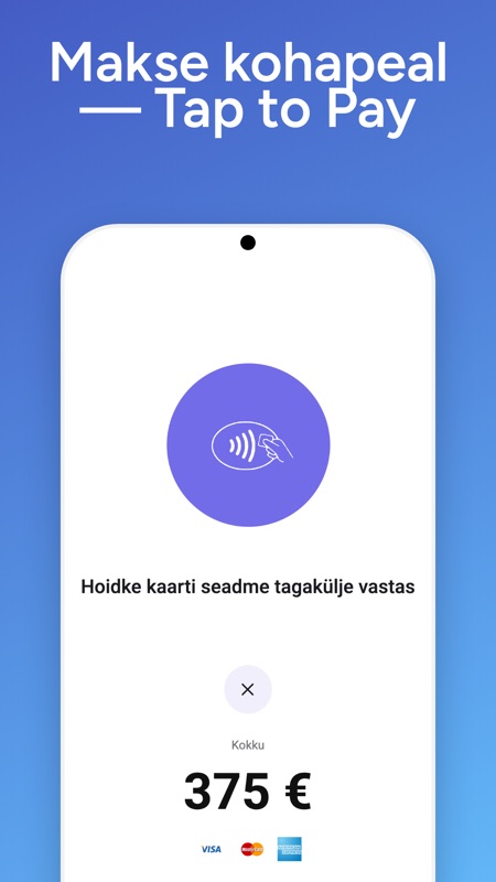 Makse kohapeal — Tap to Pay