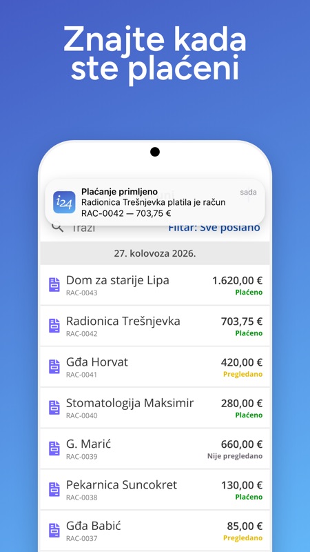 Znajte kada ste plaćeni
