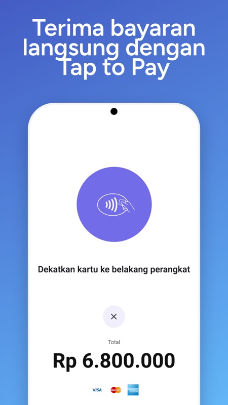 Terima bayaran langsung dengan Tap to Pay