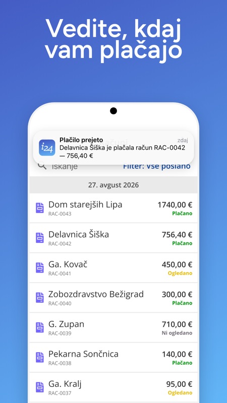 Vedite, kdaj vam plačajo