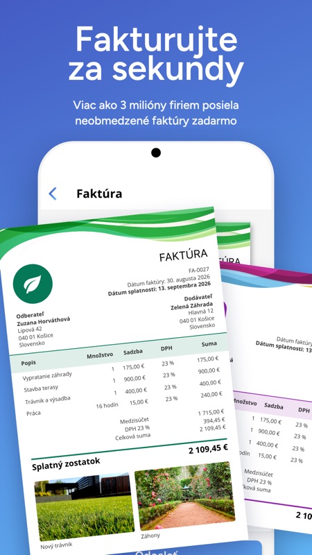 Fakturujte za sekundy