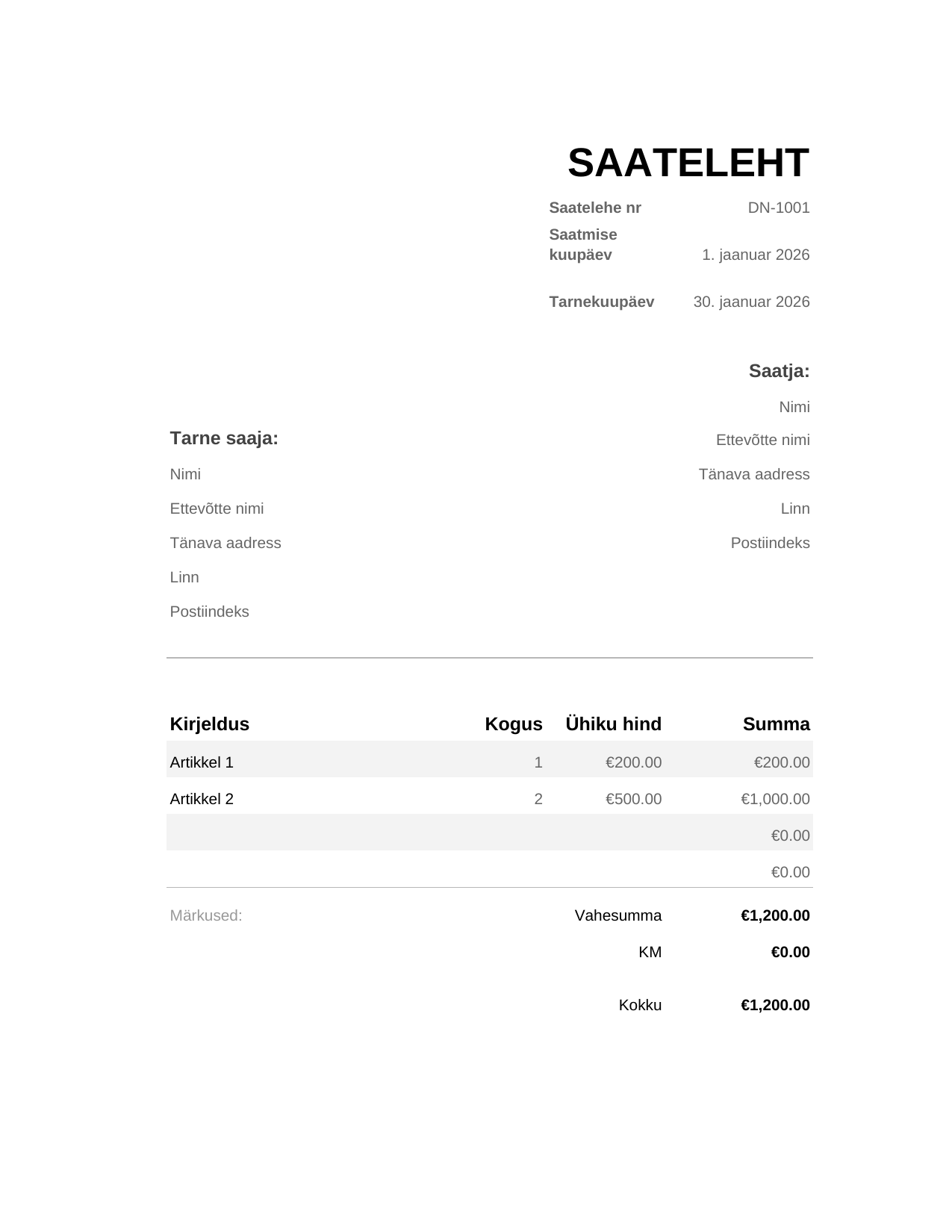 Saateleht Saateleht